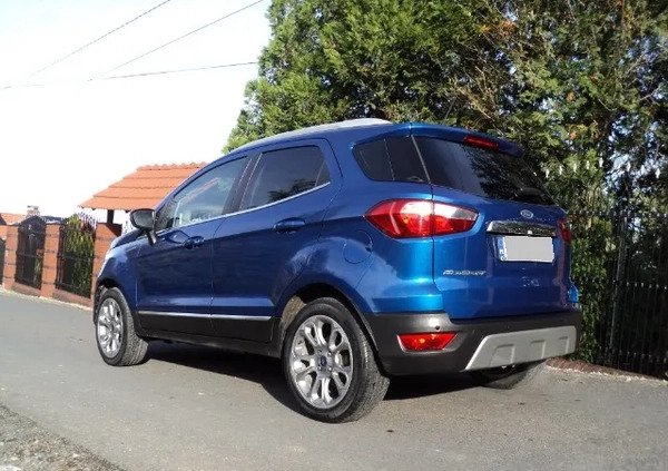 Ford EcoSport cena 53995 przebieg: 62000, rok produkcji 2018 z Biała małe 106
